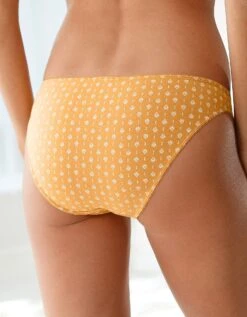 Slip Coton Imprimé "graphique" - Lot De 4 -Élégance Nuit Soldes Boutique 700203 C01 zoomx vue6