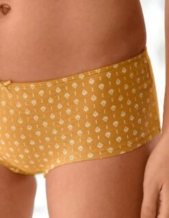 Shorty Coton Imprimé Gamme "graphique" - Lot De 4 10 Shorty Coton Imprimé Gamme "graphique" - Lot De 4 -Élégance Nuit Soldes Boutique 700205 C01 zoomx vue3