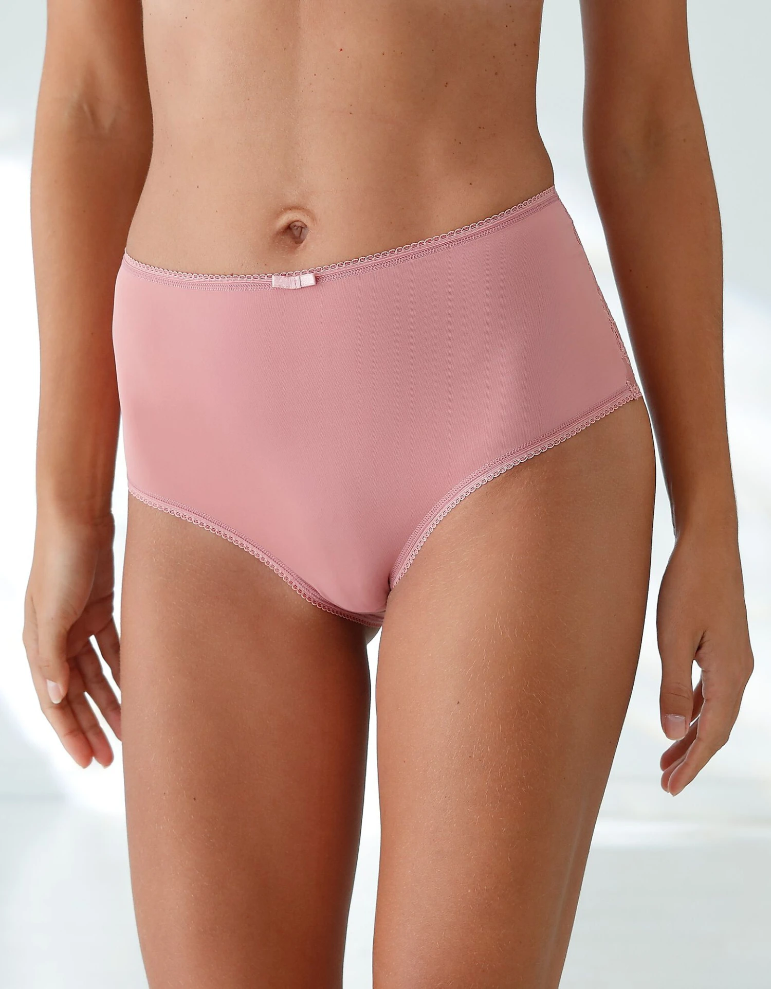 Culotte Forme Maxi En Microfibre Et Dentelle Stretch - Lot De 3 1 Culotte Forme Maxi En Microfibre Et Dentelle Stretch - Lot De 3