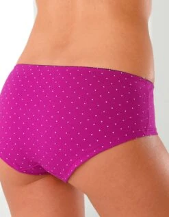 Shorty Imprimé «flocons» En Coton – Lot De 4 Assortis -Élégance Nuit Soldes Boutique 700312 C01 zoomx vue5