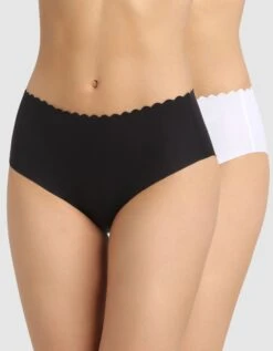 DIM Culotte Haute Coton Stretch Body Touch- Lot De 2