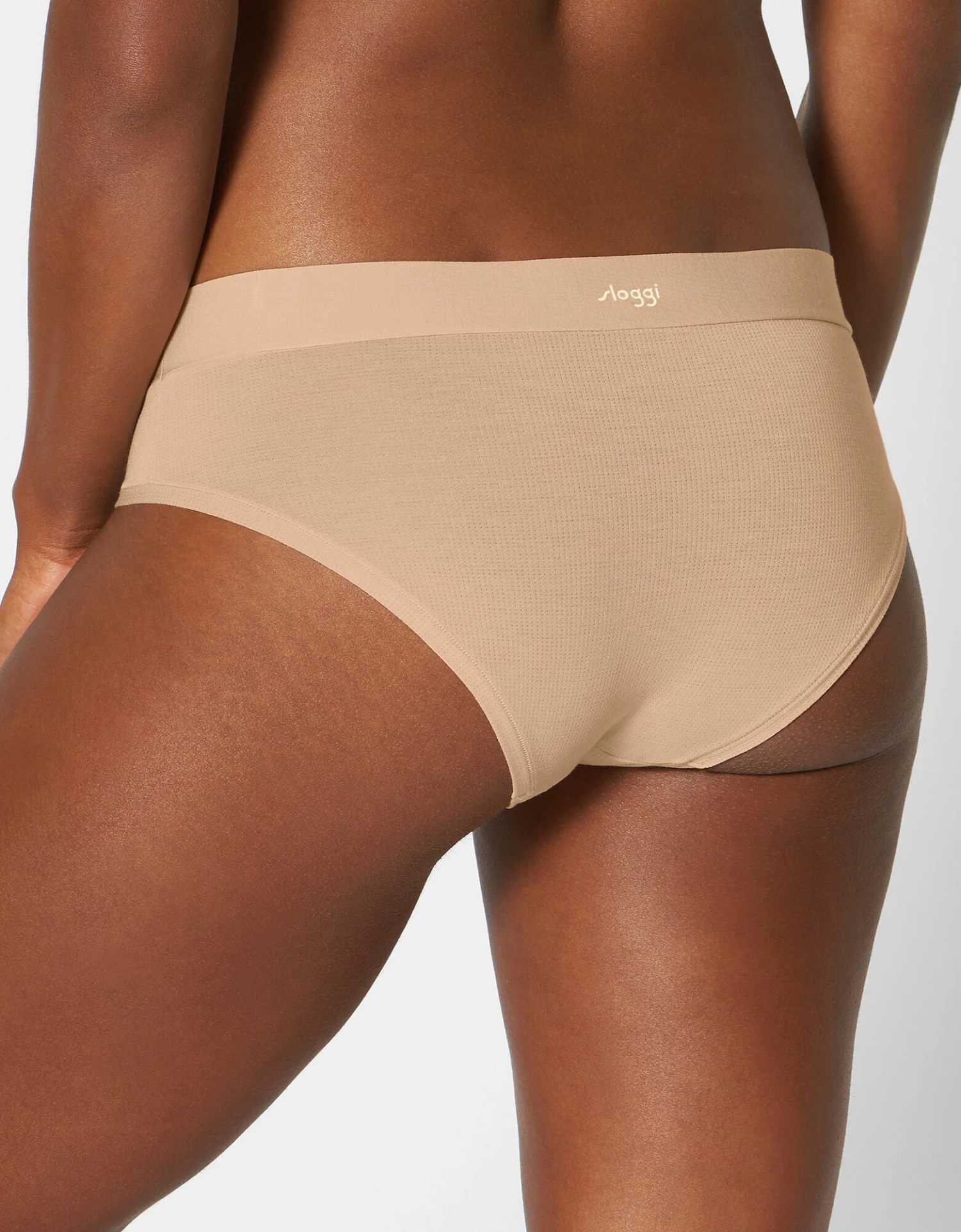 Sloggi Shorty Taille Unique Extensible Beige Go Allround - Lot De 2 2 Sloggi Shorty Taille Unique Extensible Beige Go Allround - Lot De 2 – Image 2