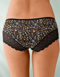 Shorty Coton Stretch Imprimé Et Dentelle - Lot De 3 14 Shorty Coton Stretch Imprimé Et Dentelle - Lot De 3 -Élégance Nuit Soldes Boutique 700423 C01 zoomx vue7