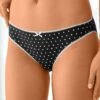 Slip Coton Imprimé Motifs à Pois Assortis – Lot De 4