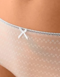 Shorty Coton Iimprimé Motif à Pois Assortis – Lot De 4 -Élégance Nuit Soldes Boutique 700435 01 3