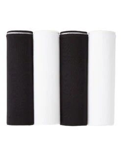 Culotte Forme Hipster En Coton Stretch - Lot De 4 11 Culotte Forme Hipster En Coton Stretch - Lot De 4 -Élégance Nuit Soldes Boutique 700450 C01 zoomx vue6