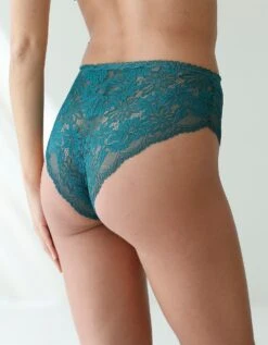 Culotte Forme Tanga Taille Haute Microfibre Et Dentelle Stretch - Lot De 2 -Élégance Nuit Soldes Boutique 700484 C02 zoomx vue6