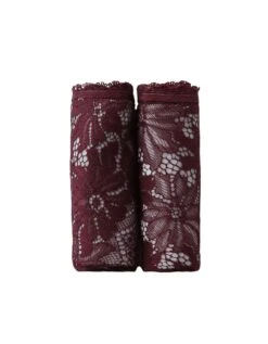 Culotte Forme Maxi Microfibre Et Dentelle Stretch - Lot De 2 -Élégance Nuit Soldes Boutique 700485 C01 zoomx vue3