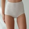 Culotte Coton Stretch Taille Très Haute Couvrante - Lot De 2