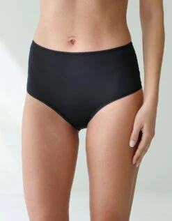 Culotte Forme Maxi Microfibre Dos Dentelle Stretch – Lot De 3 -Élégance Nuit Soldes Boutique 700509 C01 zoomx vue4