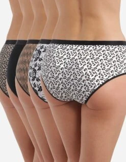 DIM Boxer Imprimé Savanna - Lot De 5 6 DIM Boxer Imprimé Savanna - Lot De 5 -Élégance Nuit Soldes Boutique 700533 C01 zoomx vue3