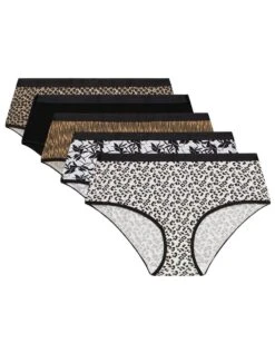 DIM Boxer Imprimé Savanna - Lot De 5 7 DIM Boxer Imprimé Savanna - Lot De 5 -Élégance Nuit Soldes Boutique 700533 C01 zoomx vue4