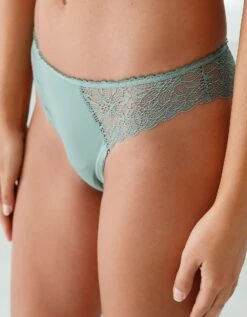 Culotte Forme Tanga Microfibre Et Dentelle Stretch - Lot De 2 5 Culotte Forme Tanga Microfibre Et Dentelle Stretch - Lot De 2 -Élégance Nuit Soldes Boutique 700546 C01 zoomx vue3