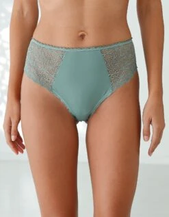 Culotte Forme "tanga" Taille Haute - Lot De 2