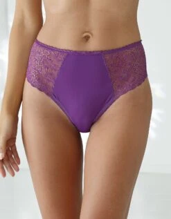 Culotte Forme "tanga" Taille Haute - Lot De 2