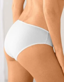 Culotte Forme Midi En Coton Extensible Uni - Lot De 10 -Élégance Nuit Soldes Boutique 700566 C01 zoomx vue4