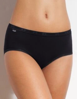 Sloggi Culotte Midi Basic+, Lot De 3 Achetées + GRATUITE (1)
