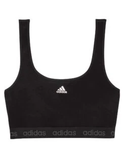 ADIDAS Brassière Micro Free Cut Sans Armatures -Élégance Nuit Soldes Boutique 701025 C01 zoomx vue4