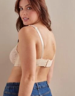 Soutien-gorge Forme Foulard Dentelle écailles - Avec Armatures -Élégance Nuit Soldes Boutique 701034 C01 zoomx vue3