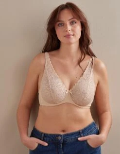 Soutien-gorge Forme Foulard Dentelle écailles - Avec Armatures -Élégance Nuit Soldes Boutique 701034 C01 zoomx vue6