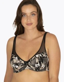 Well Soutien-gorge Imprimé À Armatures Tulle Design