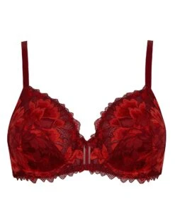 Well Soutien-gorge Demi-coques Dentellissime Avec Armatures -Élégance Nuit Soldes Boutique 701037 C01 zoomx vue3