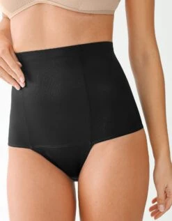 Gaine Culotte Serre-taille - Maintien Intense 5 Gaine Culotte Serre-taille - Maintien Intense -Élégance Nuit Soldes Boutique 701216 C01 zoomx vue3