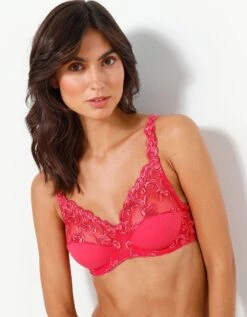 Soutien-gorge Brodé Microfibre Avec Armatures Sienne - Lot De 2 11 Soutien-gorge Brodé Microfibre Avec Armatures Sienne - Lot De 2 -Élégance Nuit Soldes Boutique 701351 C65 zoomx vue5