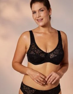 Soutien-gorge Emboîtant Dentelle - Avec Armatures -Élégance Nuit Soldes Boutique 701545 C01 zoomx vue3