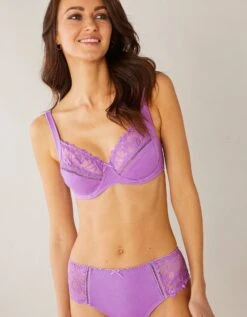 Soutien-gorge Coton Stretch Et Dentelle Agra - Avec Armatures 9 Soutien-gorge Coton Stretch Et Dentelle Agra - Avec Armatures -Élégance Nuit Soldes Boutique 701557 C08 zoomx vue4