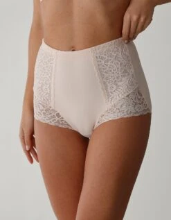 Gaine Affinante Plastron Dentelle - Maintien