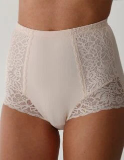 Gaine Affinante Plastron Dentelle - Maintien 7 Gaine Affinante Plastron Dentelle - Maintien -Élégance Nuit Soldes Boutique 701606 C02 zoomx vue3