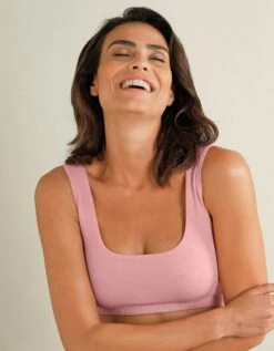 Brassière Confort Coton Stretch Doublé Sans Armatures - Lot De 2 9 Brassière Confort Coton Stretch Doublé Sans Armatures - Lot De 2 -Élégance Nuit Soldes Boutique 701699 C00 zoomx vue3