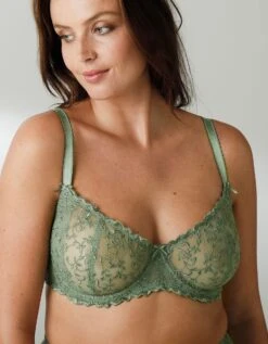 Soutien-gorge Tulle Brodé Batlow Forme Corbeille – Avec Armatures