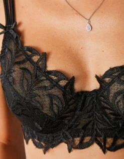 Soutien-gorge Tulle Tattoo Tulle Brodé Avec Armatures - Lot De 2 -Élégance Nuit Soldes Boutique 701712 C21 zoomx vue4