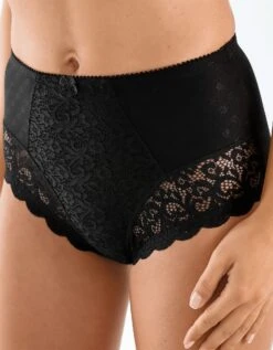 Culotte Forme Boxer Dentelle Gainante - Lot De 2 -Élégance Nuit Soldes Boutique 701719 C02 zoomx vue3