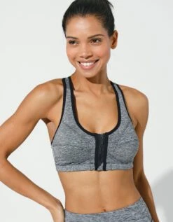 Soutien-gorge Microfibre Spécial Sport Zippé - Sans Armatures
