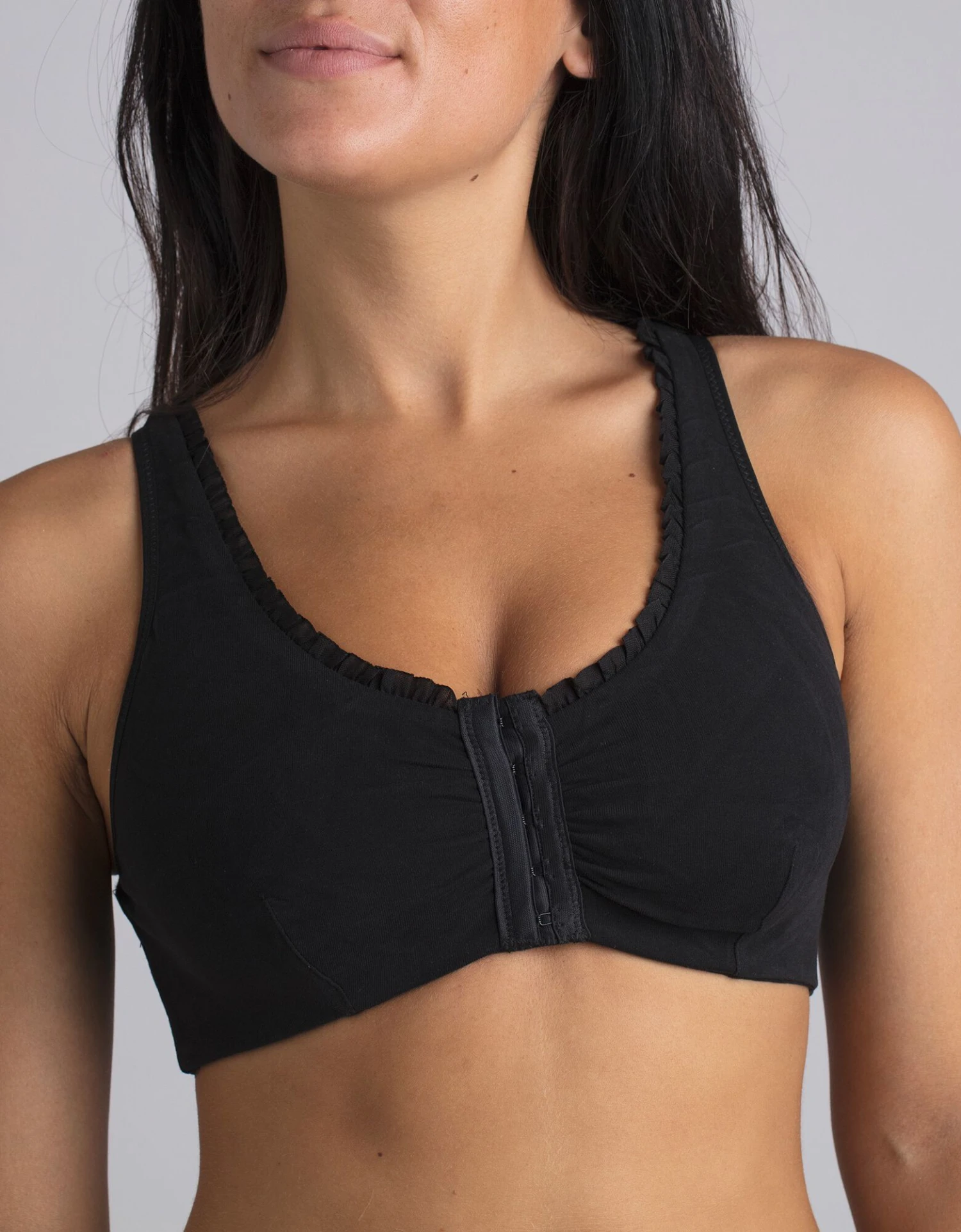 Brassière Post-opératoire Sans Armatures- Ouverture Devant 1 Brassière Post-opératoire Sans Armatures- Ouverture Devant