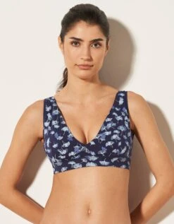 Brassière Sport Coton Stretch Imprimé -Élégance Nuit Soldes Boutique 701838 C01 zoomx vue5