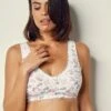 Soutien-gorge Post-opératoire Coton Imprimé Fleuri Capella - Sans Armatures