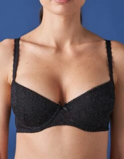 Soutien-gorge Dentelle Forme Corbeille Effet Push-up - Avec Armatures -Élégance Nuit Soldes Boutique 701885 C04 zoomx vue3