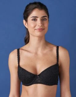 Soutien-gorge Dentelle Forme Corbeille Effet Push-up - Avec Armatures -Élégance Nuit Soldes Boutique 701885 C04 zoomx vue4