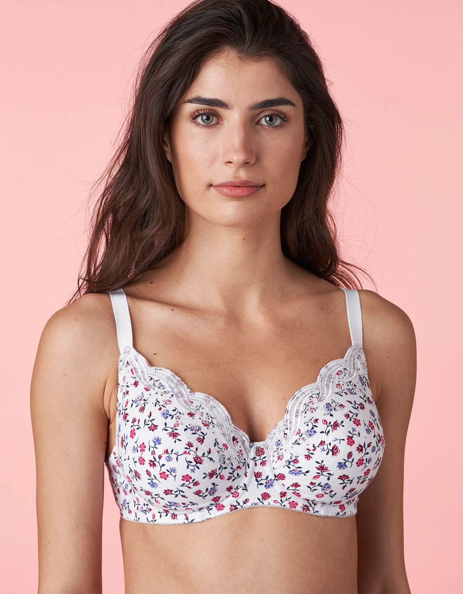 Bestform Soutien-gorge Emboîtant Emily Coton Stretch Imprimé Fleuri - Avec Armatures 1 Bestform Soutien-gorge Emboîtant Emily Coton Stretch Imprimé Fleuri - Avec Armatures