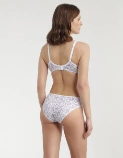 DIM Soutien-gorge Generous Coton Bio(1) Imprimé Bambou - Avec Armatures -Élégance Nuit Soldes Boutique 701925 C01 zoomx vue4
