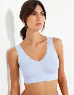 Brassière Invisible Microfibre Stretch Sans Coutures - Lot De 3