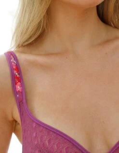 Soutien-gorge Dentelle Coria Imprimé Fleuri - Avec Armatures -Élégance Nuit Soldes Boutique 701997 C01 zoomx vue5