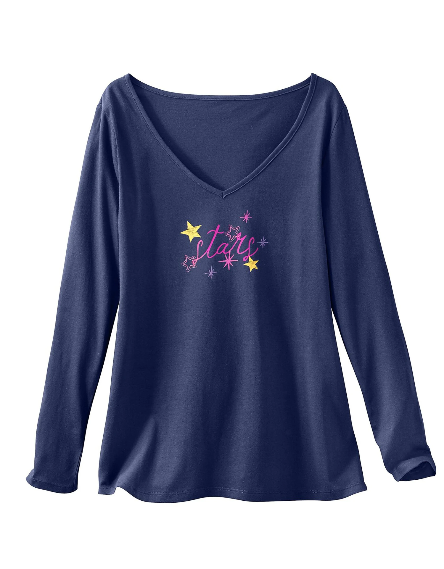 Tee-shirt De Pyjama Manches Longues Imprimé Estrella 4 Tee-shirt De Pyjama Manches Longues Imprimé Estrella – Image 4