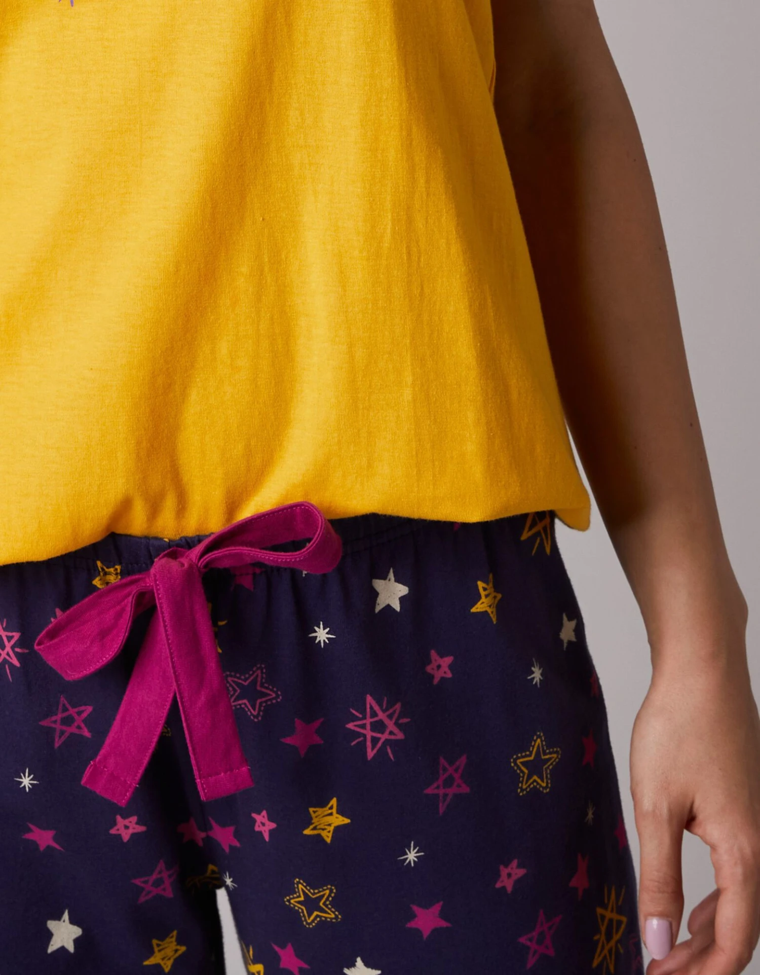 Pantacourt De Pyjama Imprimé étoiles Estrella - Coton 3 Pantacourt De Pyjama Imprimé étoiles Estrella - Coton – Image 3