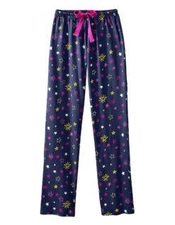 Pantalon De Pyjama Imprimé étoiles Estrella - Coton 8 Pantalon De Pyjama Imprimé étoiles Estrella - Coton -Élégance Nuit Soldes Boutique 703028 C01 zoomx vue4