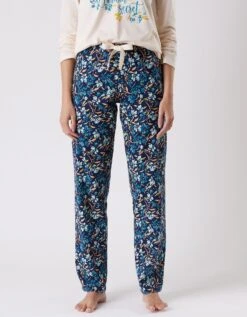 Pantalon Pyjama Coton Imprimé Floral 12 Pantalon Pyjama Coton Imprimé Floral -Élégance Nuit Soldes Boutique 703077 C02 zoomx vue6